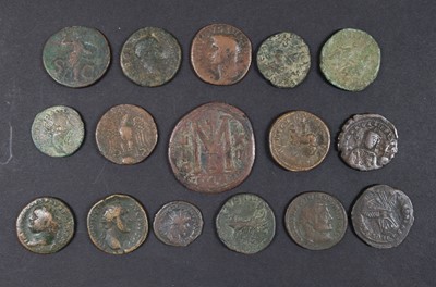 Lot 9 - Coins. Roman/Byzantine Empire and Ptolemaic Kingdom, Asses, etc