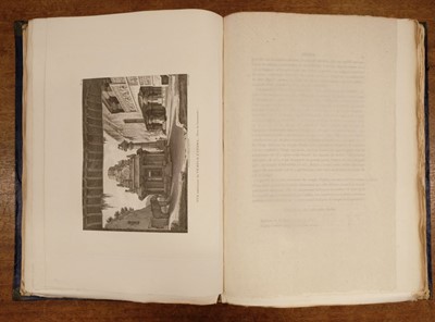 Lot 21 - Langlès (Louis-Mathieu). Monuments anciens et modernes de l'Hindoustan, 1st edition, 1821