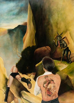 Lot 681 - Scott (Ian Charles, 1957 -). Devil's Peak, oil on paper