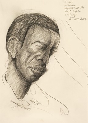 Lot 684 - Scott (Ian Charles, 1957 -). Pencil portrait sketches