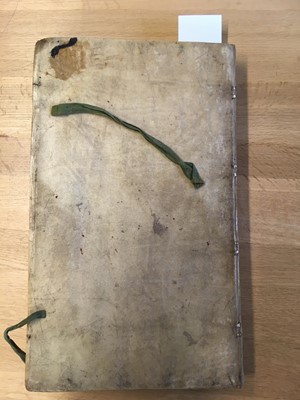 Lot 540 - Paper - Handmade. A folio volume of blank handmade paper, late 17th century