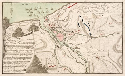 Lot 387 - Polish Battle Plans. A collection of 25 battle and siege maps, 18th century