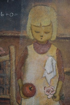 Lot 675 - Harbart (Gertrude Felton, 1908-1999). Girl, oil on board