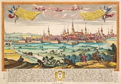 Lot 361 - Konigsberg (Kaliningrad). Ten engraved views, mostly 16th - 18th century