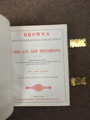 Lot 276 - Bible [English]. The Holy Bible, containing the Old Testament and the New, 1682
