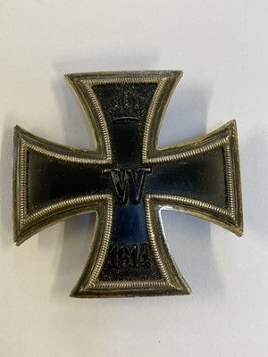 Lot 474 - Prussia, WWI Iron Cross, 1st class and related items