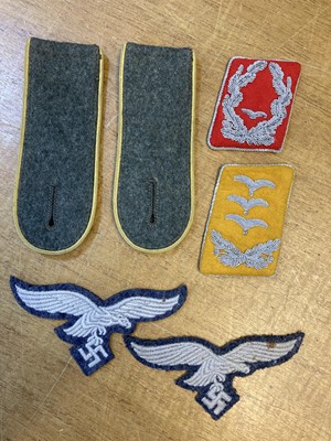 Lot 423 - Third Reich. WWII German armbands and cloth badges