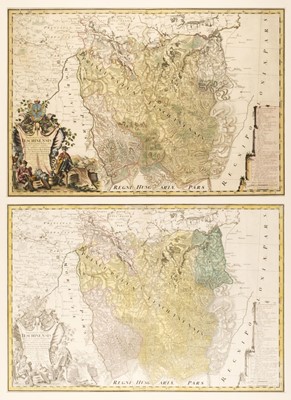 Lot 403 - Silesia. Homann (J. B.), Principatus Silesiae Teschinensis..., 1736