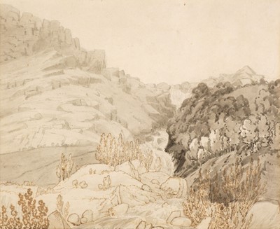 Lot 466 - Day (William, 1764-1807). Falls of the Porthwyd in the Vale of Conwy