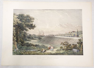Lot 462 - Glasgow & Garnkirk Railway. Hill (D. O.). The set of four lithographs, 1832