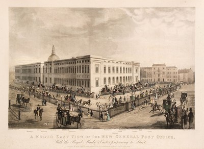 Lot 471 - Pyall (Henry). A North East View of the New General Post Office, 1832 but later impression