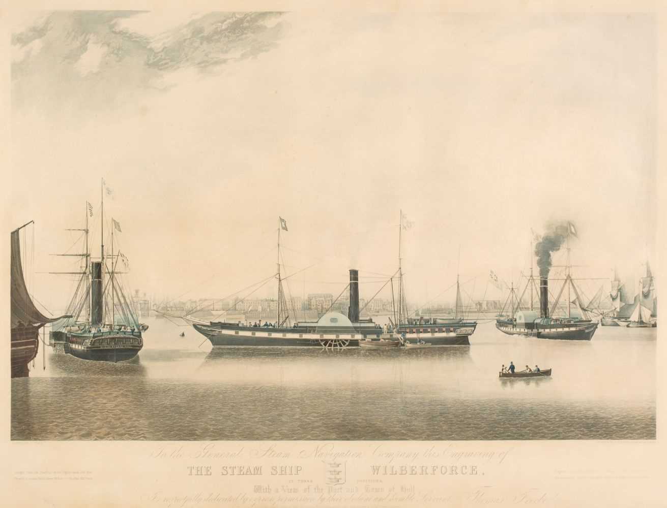 Lot 472 - Reeve (R. G.). The Steam Ship Wilberforce, Sept. 30th 1838