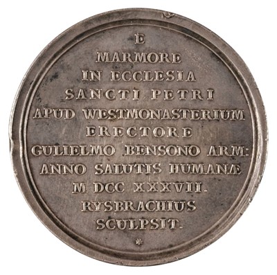 Lot 75 - Medal. John Milton (1608-1674). AR Medal, 1737
