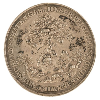 Lot 86 - Medal. Hamburg, Free and Hanseatic City. AR Medal, Peace of Westphalia, by Dadler, 1651