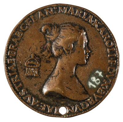 Lot 82 - Medal. Emperor Maximilian I and Mary Duchess of Burgundy, by Giovanni Candida, circa 1477