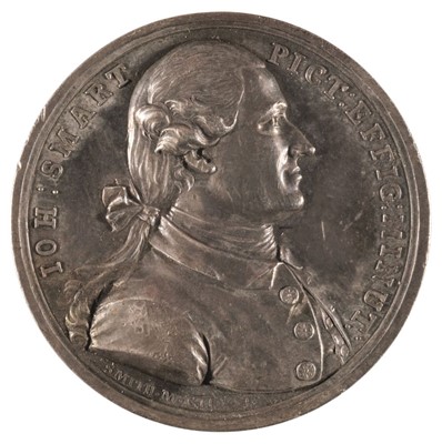 Lot 77 - Medal. John Smart (1741-1811). Uniface AR Medal