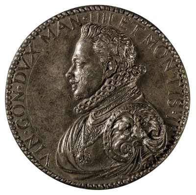 Lot 84 - Medla. Vincenzo I Gonzaga, Lead-Alloy Medal, circa 16th-17th century