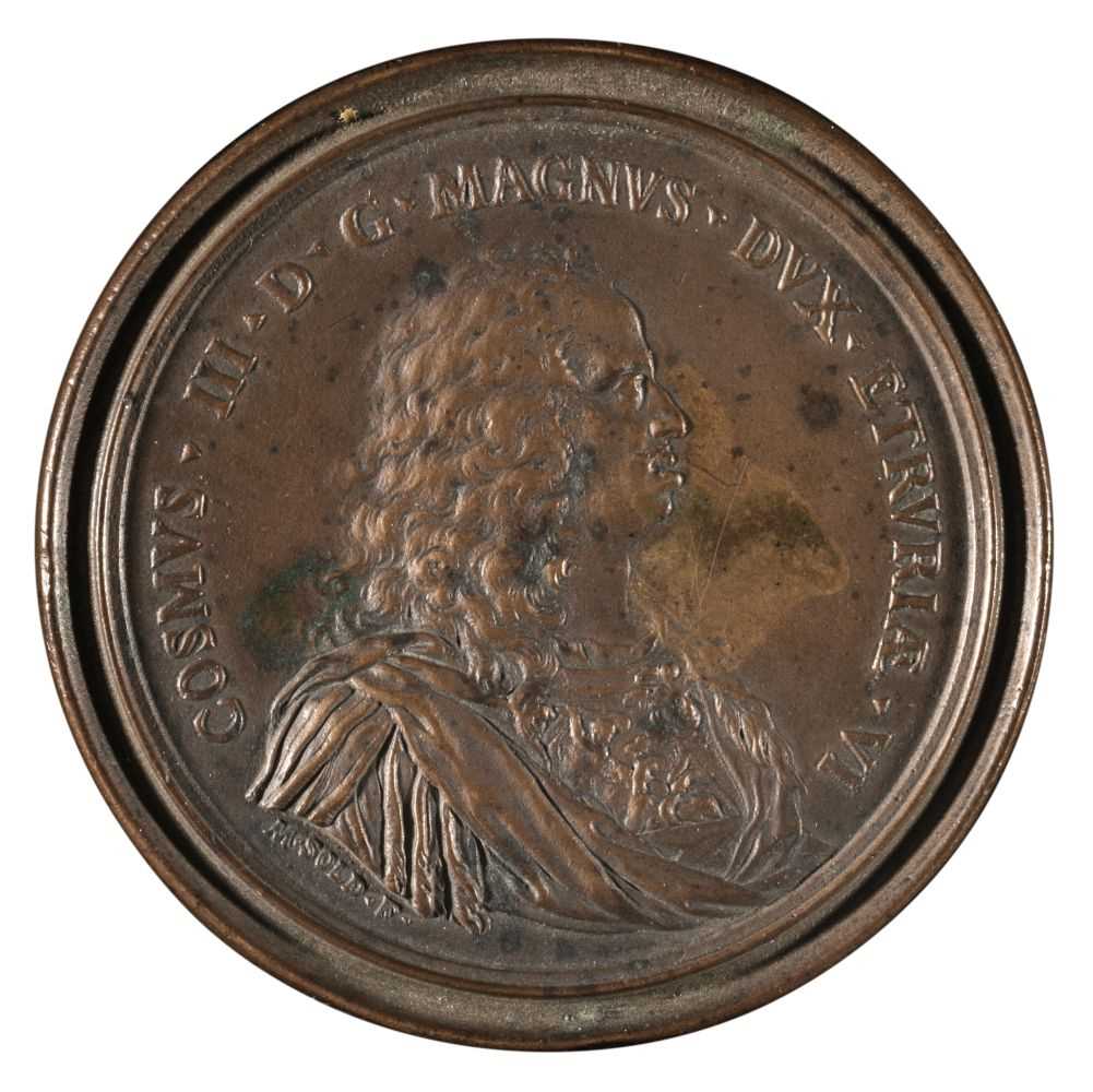 Lot 85 - Medal. Cosimo De Medici (1642-1723), cast bronze medal, by Soldani
