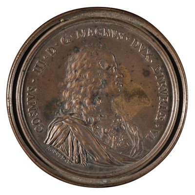 Lot 85 - Medal. Cosimo De Medici (1642-1723), cast bronze medal, by Soldani