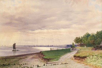 Lot 647 - Nash (A.T., early 20th century). The Humber, near Hessle Beacons, 1937