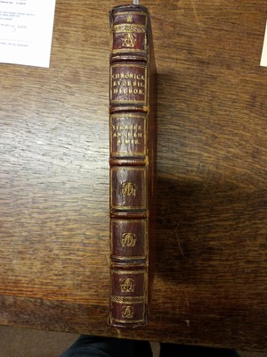 Lot 85 - Miraeus (Aubertus). Rerum toto orbe gestarum chronica, 1st edition, 1608, ex libris J. A. de Thou