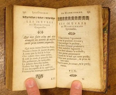 Lot 109 - Heauville (Louis Le Bourgeois, sieur d'). Catechisme en vers, 1669, ex libris Viollet-le-Duc