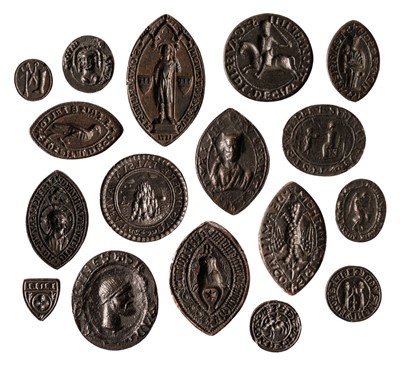 Lot 128 - Electrotype Vesica and other Seals.