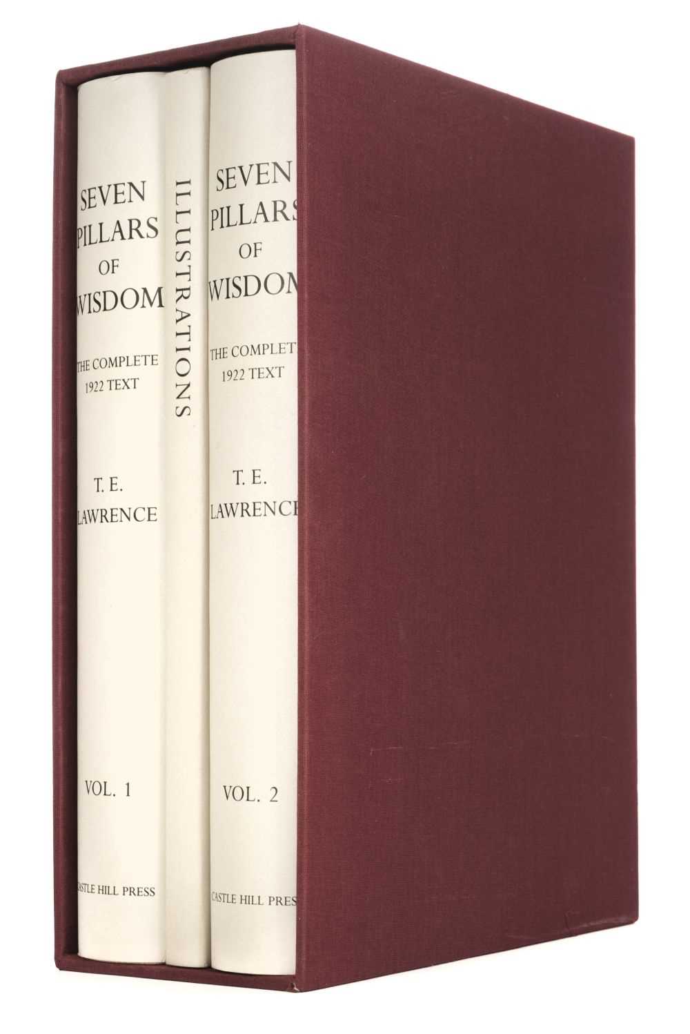 Lot 270 - Lawrence (T. E.) Seven Pillars of Wisdom, 3 volumes, 1997