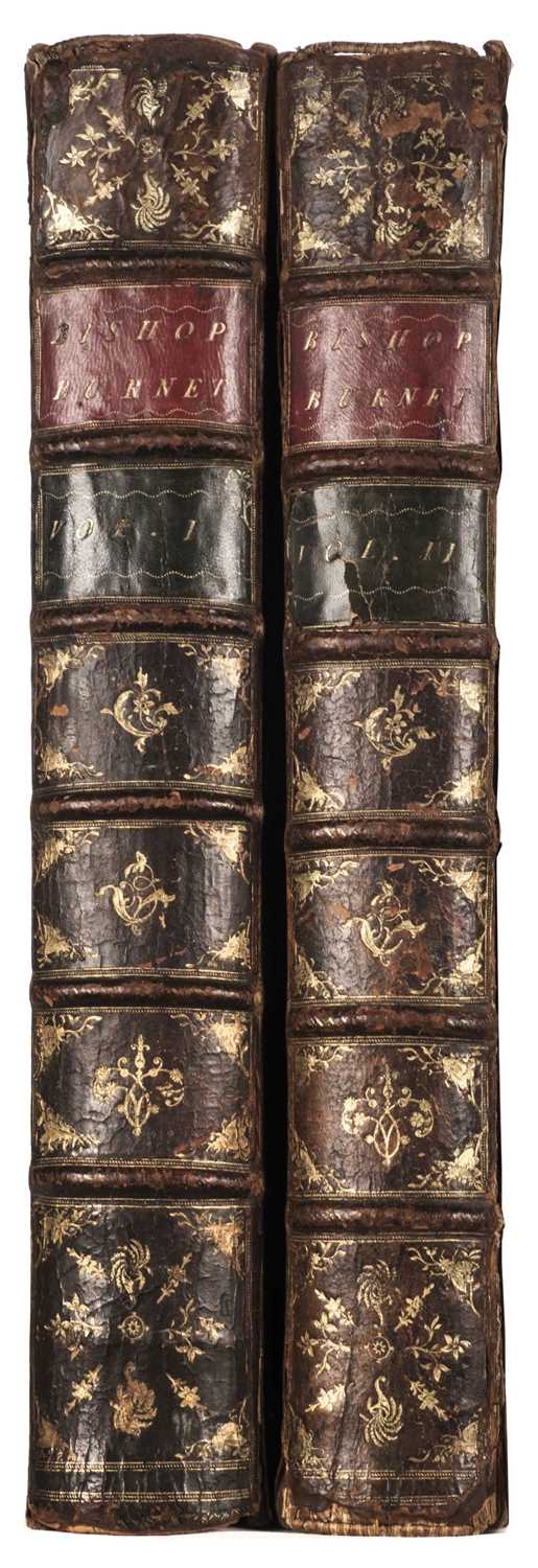 Lot 130 - Burnet (Gilbert). History of His Own Time, 1st edition, 1724-34