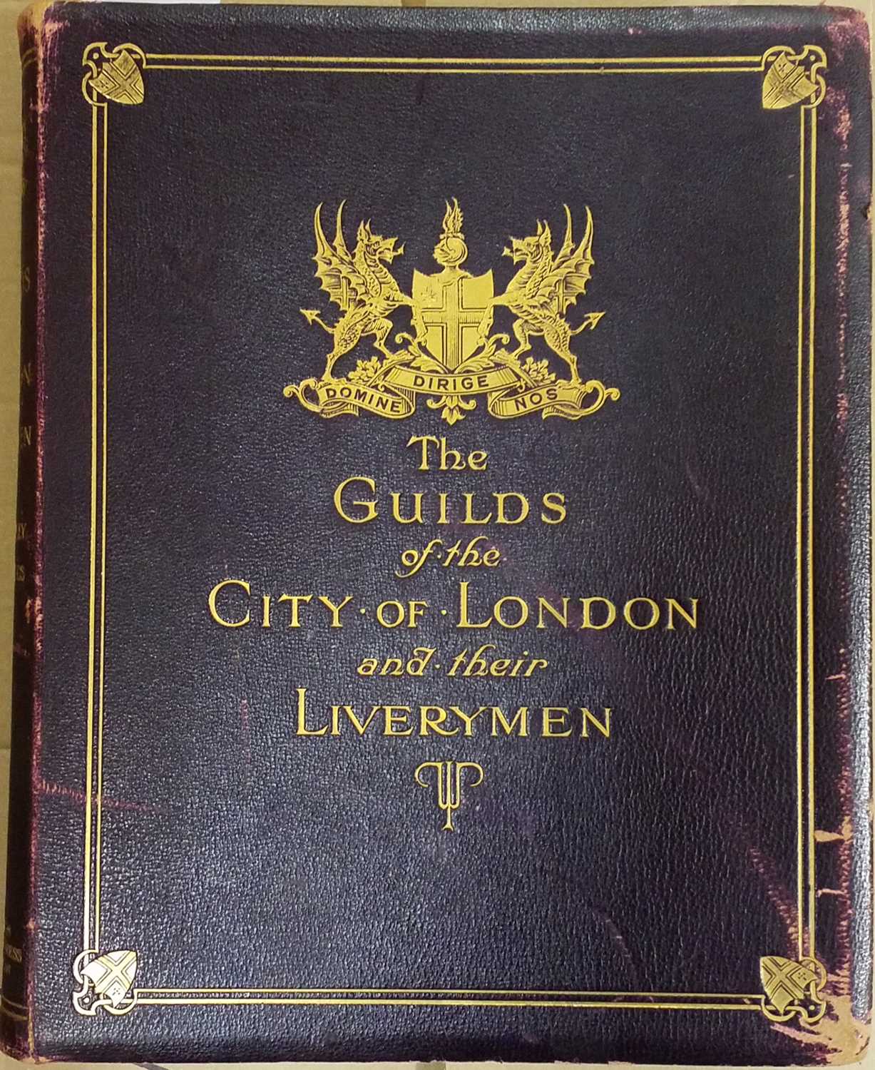 Lot 286 - London. A large collection of London Companies & London reference