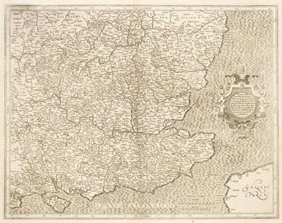 Lot 405 - Southern England. A collection of sixteen regional maps, 17th - 19th century