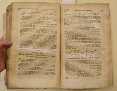 Lot 176 - Leybourn (William). Cursus Mathematicus, 1690