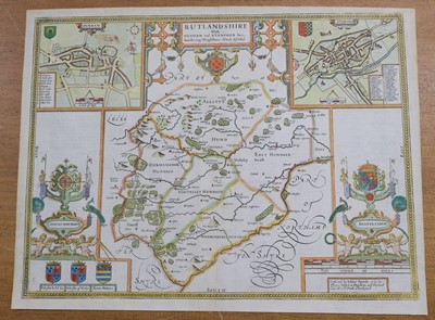 Lot 525 - Rutland. Speed (John), Rutlandshire with Oukham and Stanford..., 1676