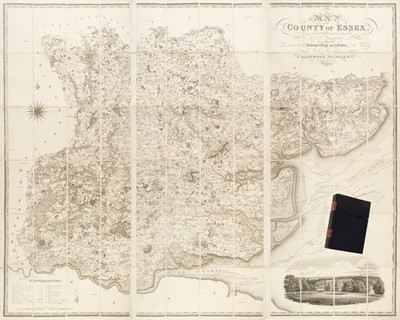 Lot 346 - Essex. Greenwood (C & J), Map of the County of Essex, July 1st 1825