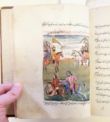 Lot 181 - Nizami Ganjavi (1141-1209). Iskandar-Nama [book VI only], Qajar Iran, early 19th century