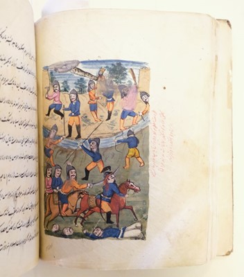 Lot 181 - Nizami Ganjavi (1141-1209). Iskandar-Nama [book VI only], Qajar Iran, early 19th century