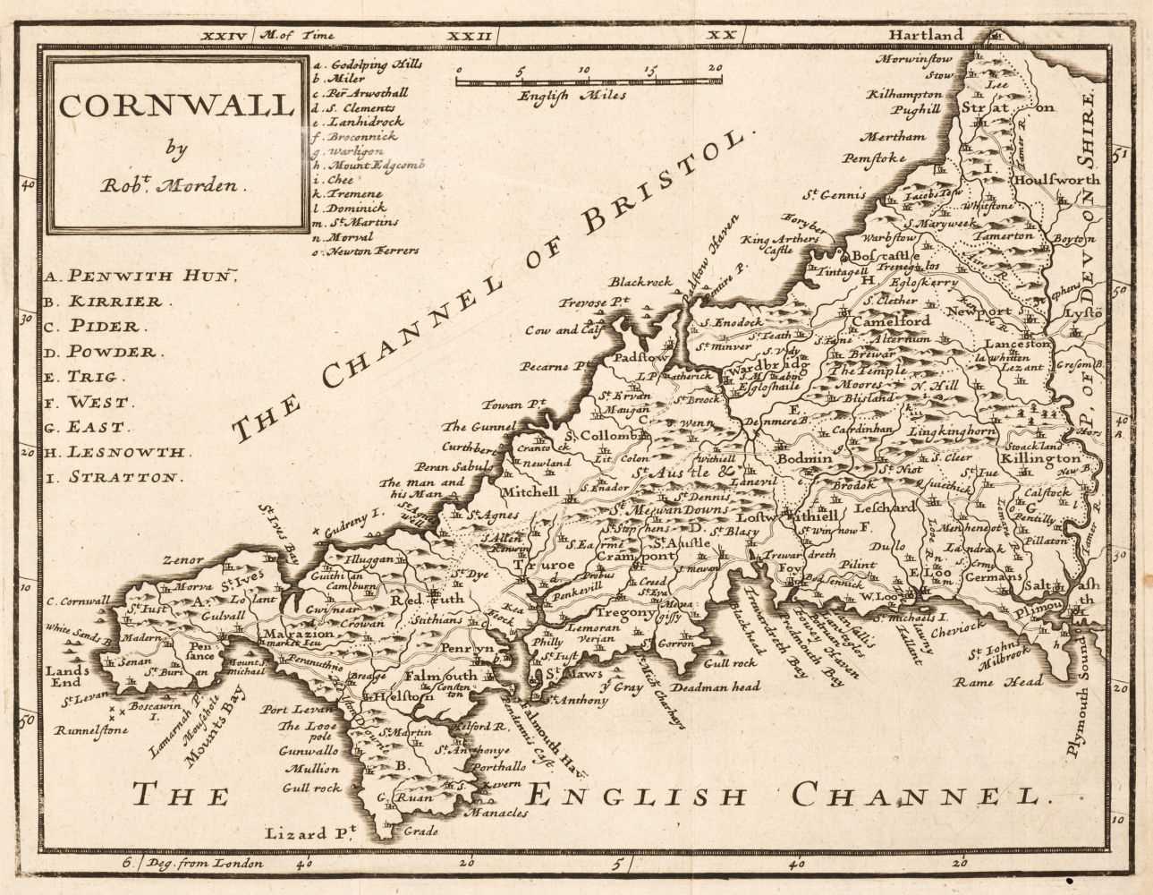 Lot 339 Cornwall Five Maps Of Cornwall 18th 19th   677602 0 Medium 