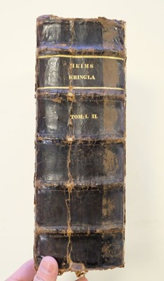 Lot 120 - Sturluson (Snorri). Heims Kringla, 1st edition, Stockholm, 1697-1700