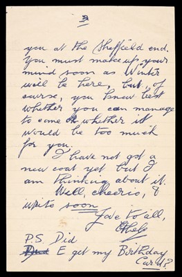 Lot 196 - Christie (Ethel, 1898-1952). Autograph Letter Signed, 1951