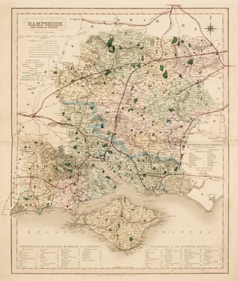 Lot 56 - Walker (J. & C.) British Atlas, 1863