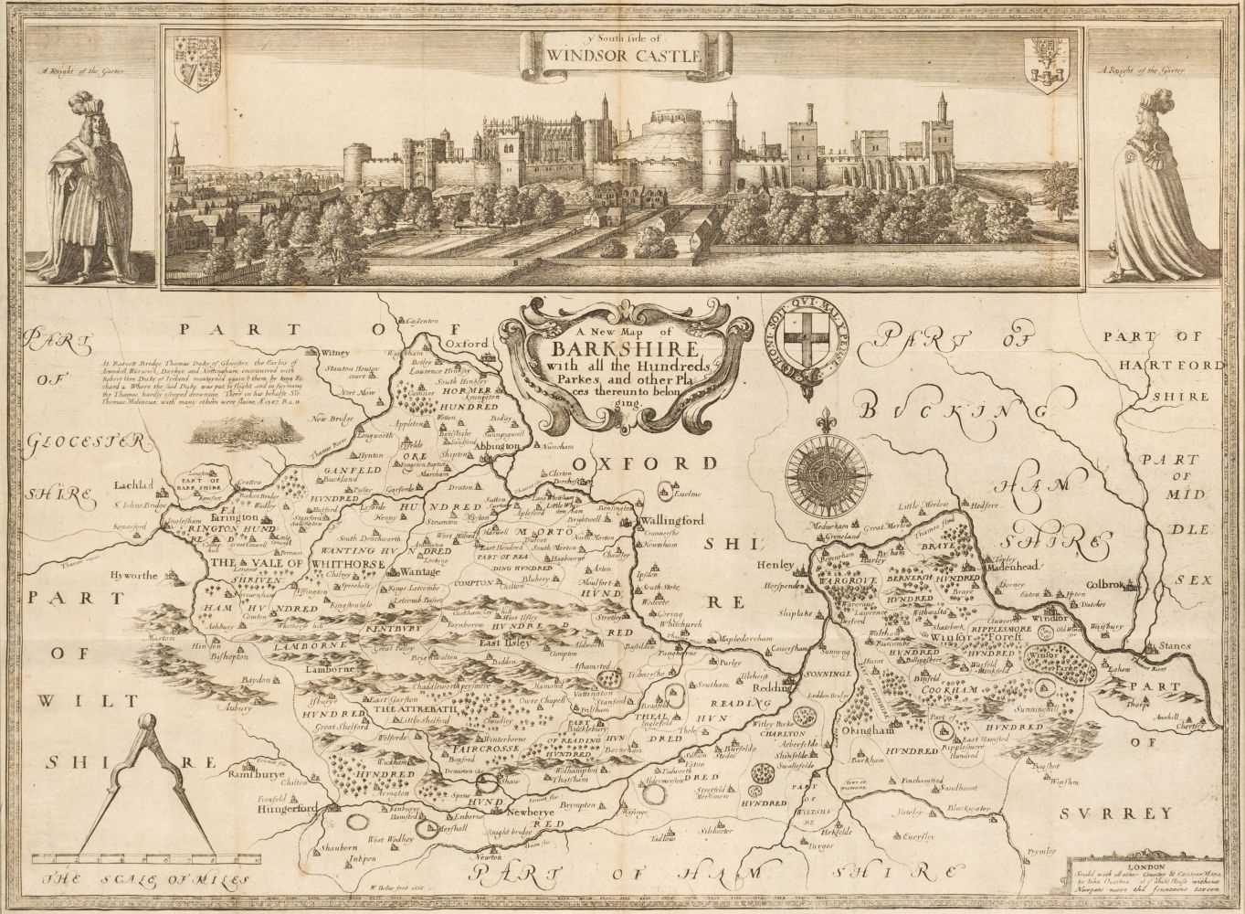 Lot 30 - Ashmole (Elias). The Antiquities of Berkshire,