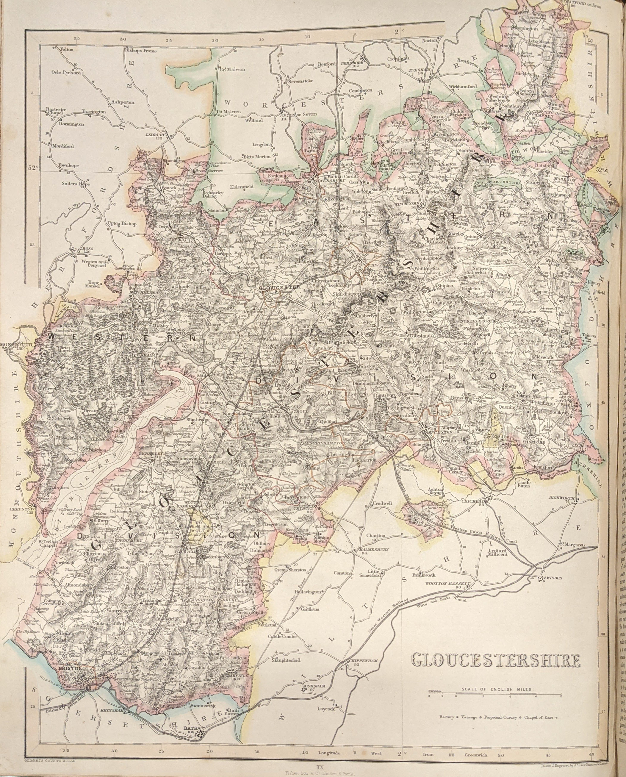 Lot 40 - Fisher, Son & Co. Fisher's County Atlas of