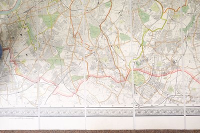 Lot 366 - London. Philip (George), Philips New Library Map of London and its Environs, circa 1895