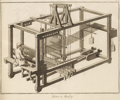 Lot 143 - Diderot (Denis). Recueil de Planches, sur Les Sciences, volumes 4 & 11, 1765 & 1772