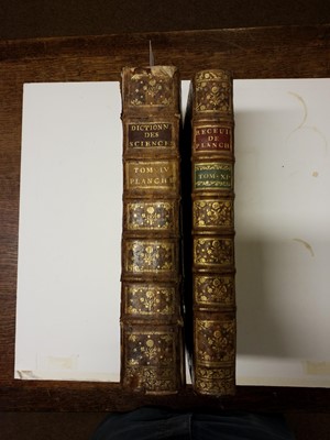 Lot 143 - Diderot (Denis). Recueil de Planches, sur Les Sciences, volumes 4 & 11, 1765 & 1772