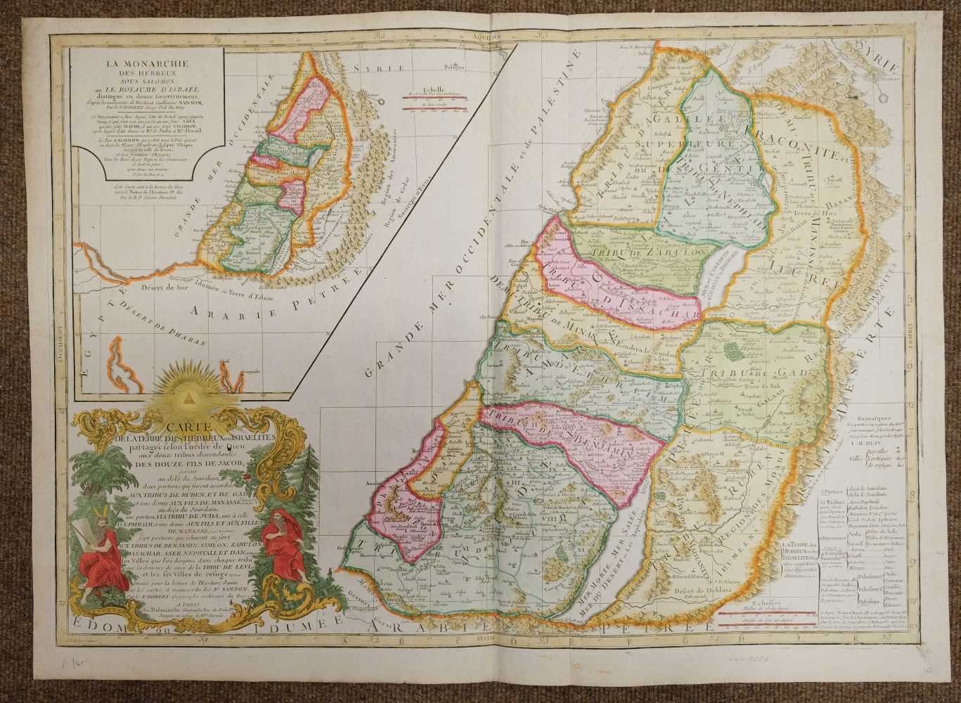 Lot 291 - Holy Land. Ottens (R. & J.), Het Beloofde