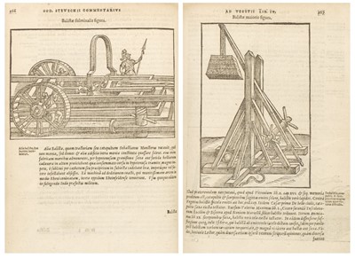 Lot 289 - Vegetius Renatus (Flavius).De Re Militari, Antwerp, 1607