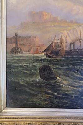 Lot 344 - English School, Scarborough 1892, oil on canvas