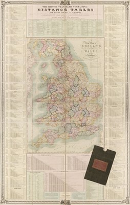 Lot 345 - England & Wales. Walker (J & C), A New Map of England and Wales..., 1839