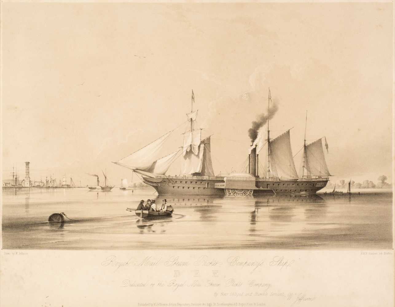 Lot 464 - Jefferson (W.). Royal Mail Steam Packet Company's Ship "Dee"...,  circa 1860